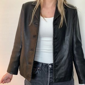 Genuine Leather Coat